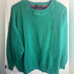 Alexander Julian Colours Men’s Vintage 90s‎ Green Crew Neck Cotton Pullover Sz L